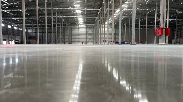 Industrial factory floor coating